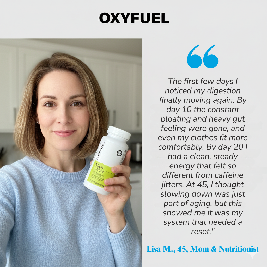 OxyFuel™ Milk Thistle Liver Detox & Colon Cleanse