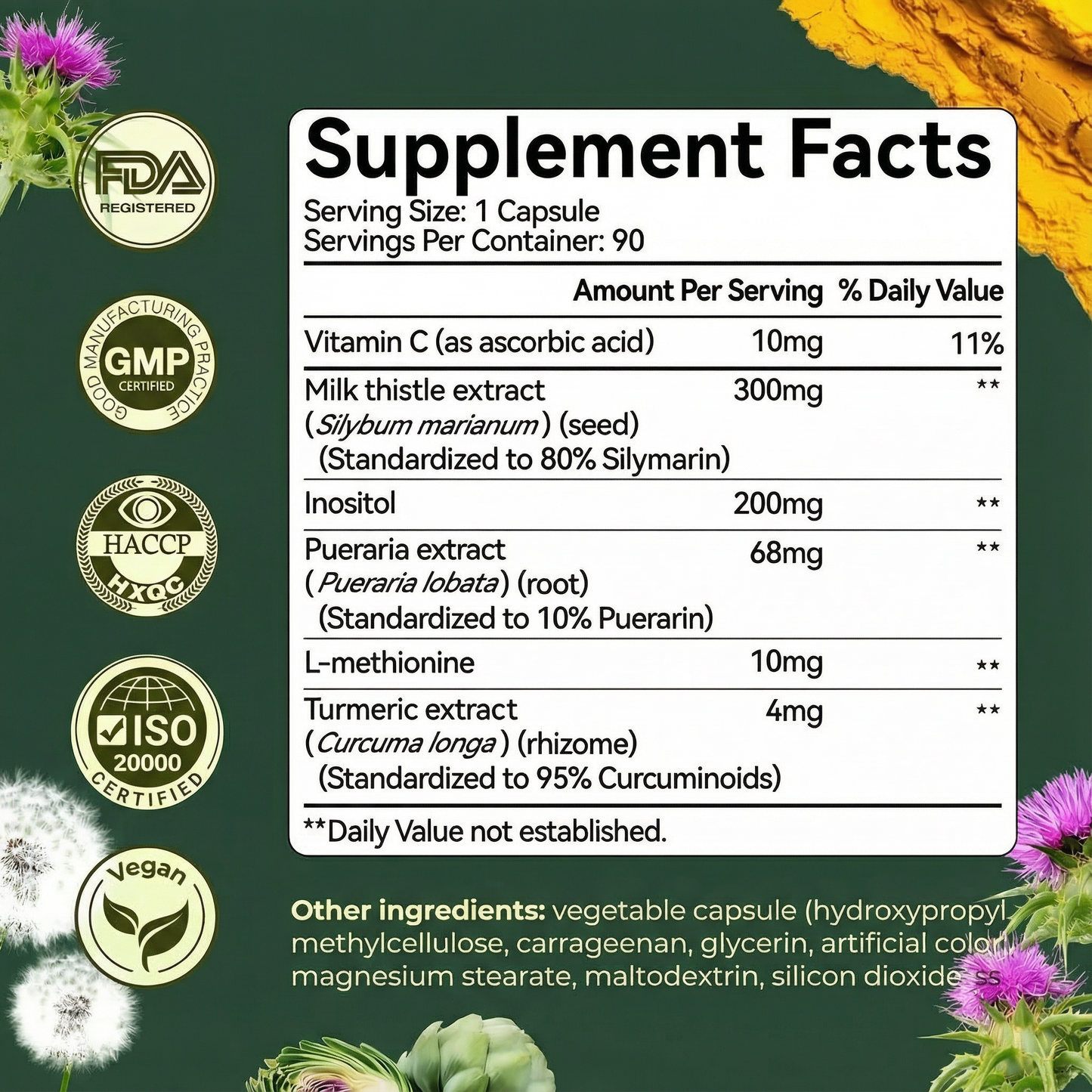 OxyFuel™ Milk Thistle Liver Detox & Colon Cleanse