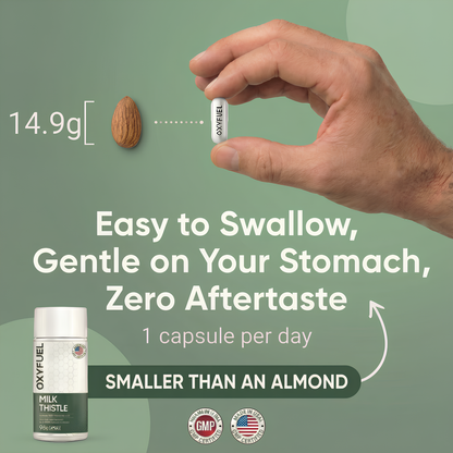 OXYFUEL Milk Thistle Liver Detox & Colon Cleanse