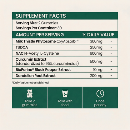 B1G1 - OXYFUEL Liver+ Detox Gummies