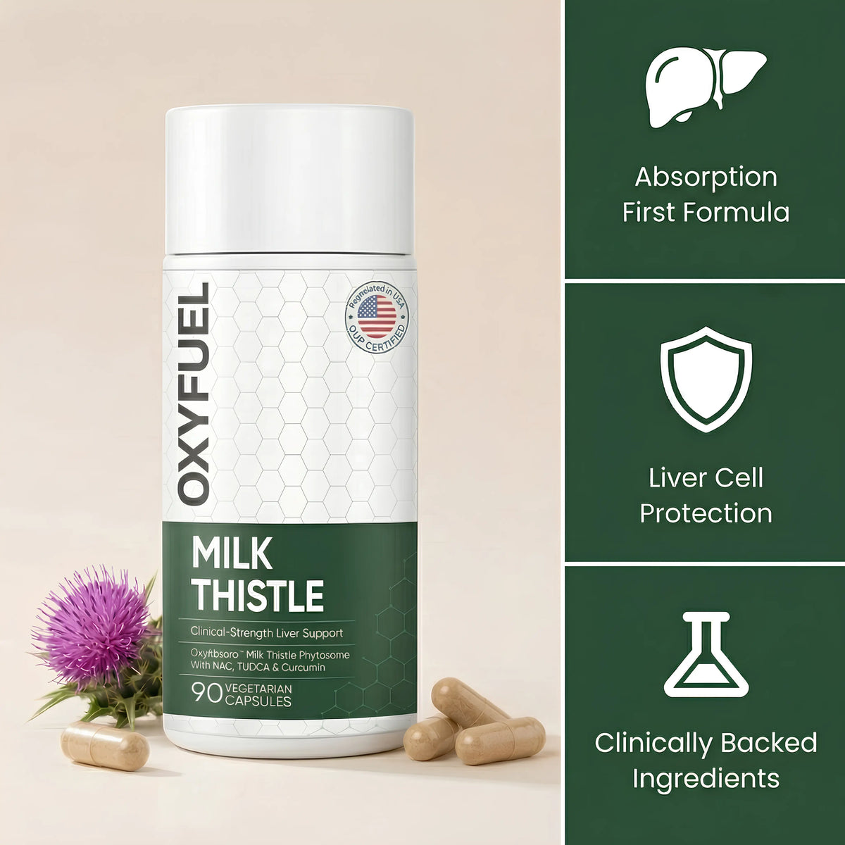 OXYFUEL Milk Thistle Support
