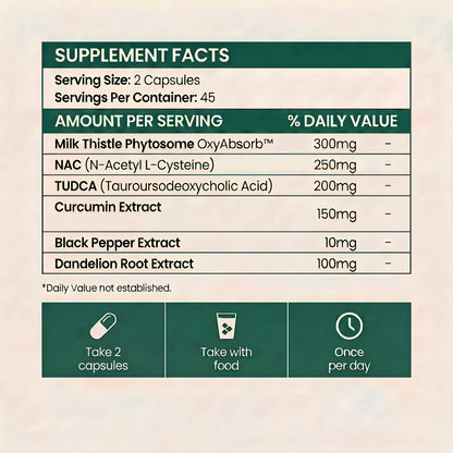 B3G2 - OXYFUEL Milk Thistle Detox